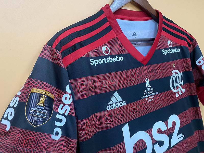 Camisa Flamengo Edição Final Libertadores 2019 - Versão Retrô