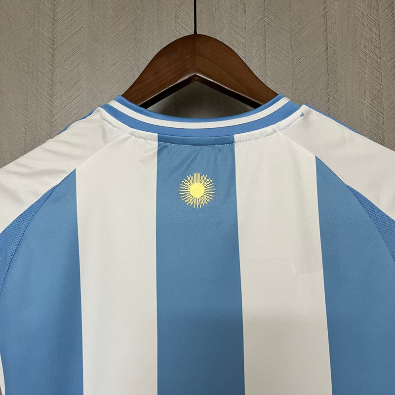 Kit Infantil Argentina Titular 24/25 - Adidas Lançamento