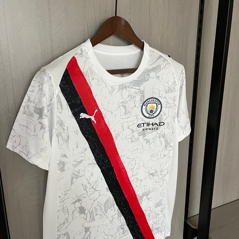 Manchester City Home 25/26 - Puma Torcedor Masculina Lançamento
