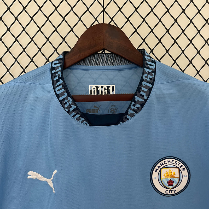 Manchester City Home 24/25 - Puma Torcedor Masculina Lançamento