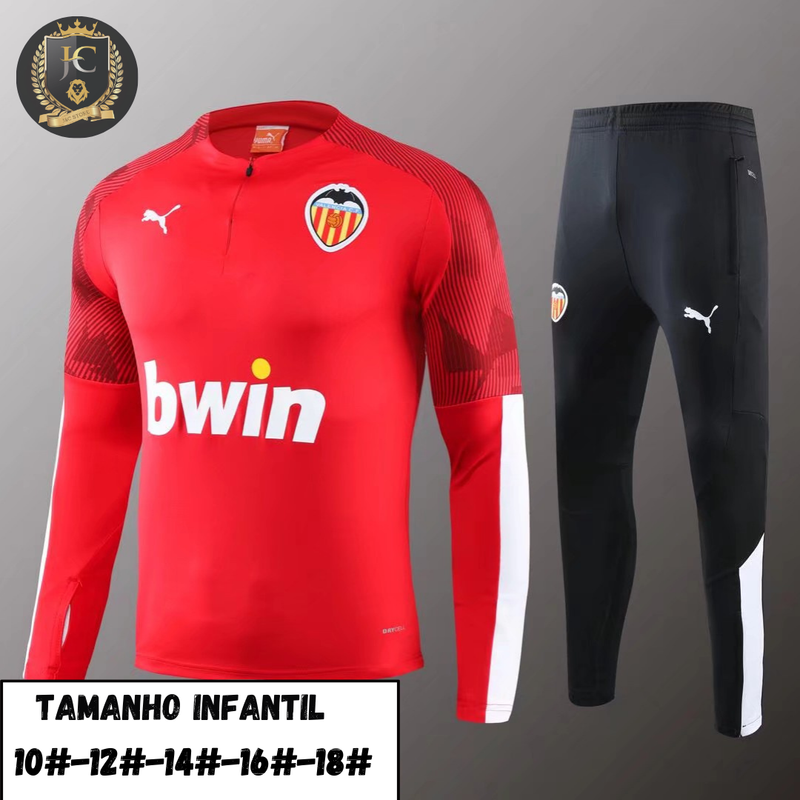 Conjunto de Treino Infantil Valencia II 24/25 - Puma Lançamento