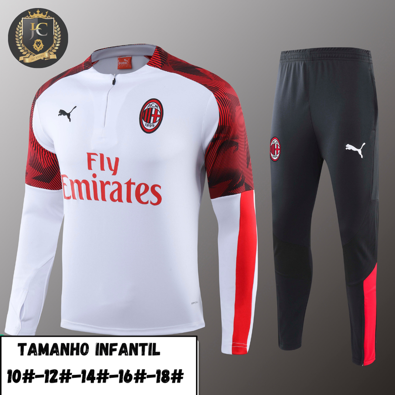 Conjunto de Treino Infantil Milan II 24/25 - Puma Lançamento