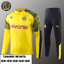 Conjunto de Treino Infantil Borussia II 24/25 - Puma Lançamento