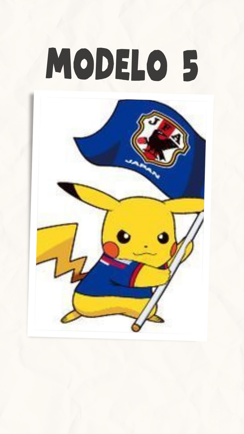 Camisa Japão 2018- Versão Retrô- Edição Especial Pikachu