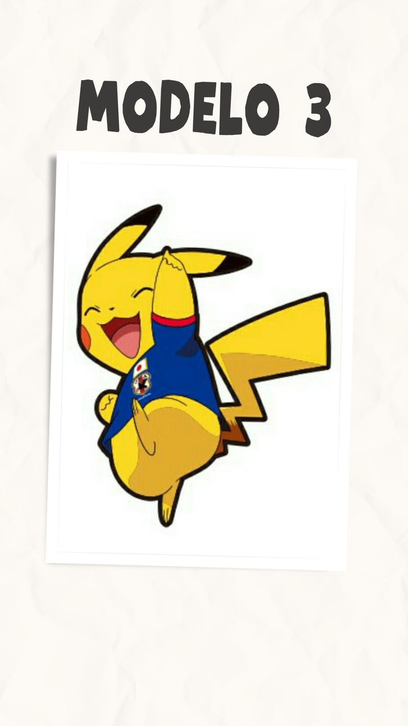 Camisa Japão 2018- Versão Retrô- Edição Especial Pikachu