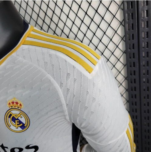 Camisa Real Madrid 23/24 - Adidas Manga Comprida Jogador - Lançamento