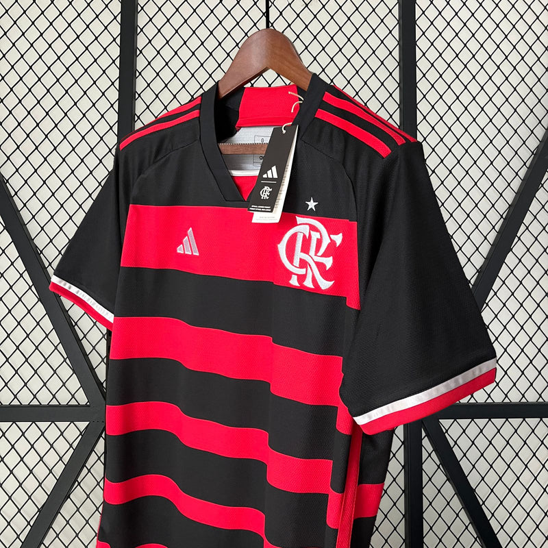 Camisa Flamengo Home 24/25 - Adidas Torcedor Masculina Lançamento