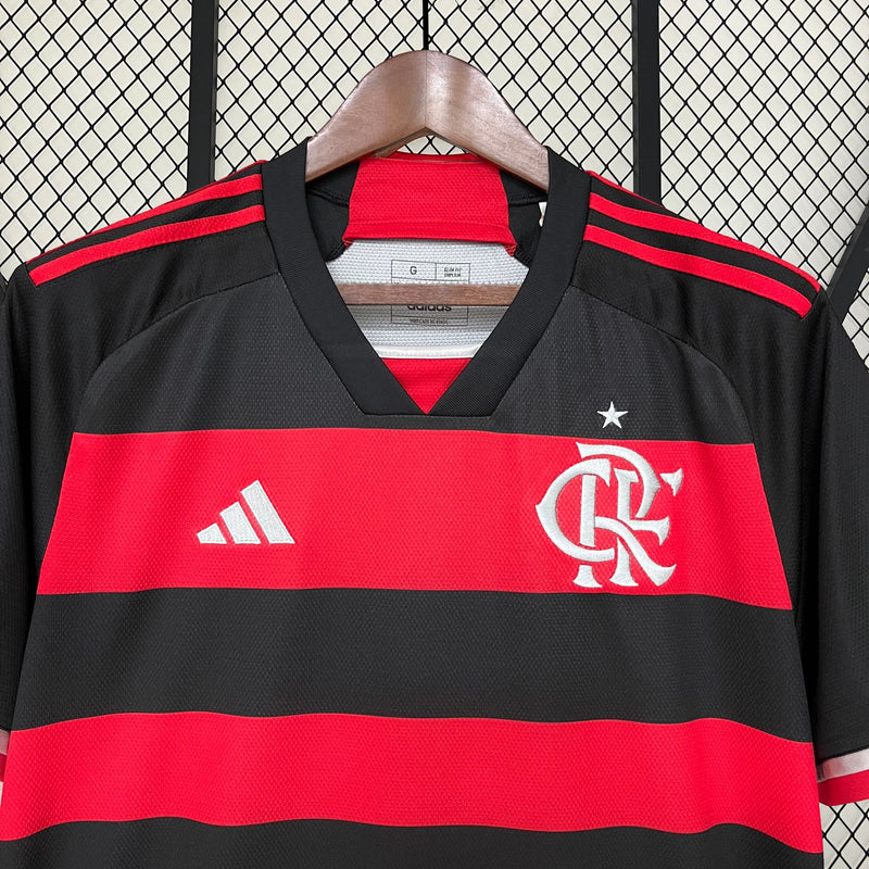 Camisa Flamengo Home 24/25 - Adidas Torcedor Masculina Lançamento