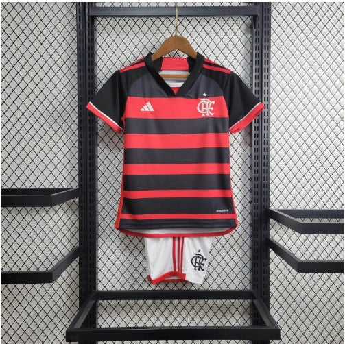 Kit Infantil Flamengo Home 24/25 - Adidas Lançamento