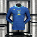 Camisa Brasil Away 24/25 - Nike Manga Comprida Jogador - Lançamento