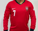 Camisa Portugal 2024/25 Manga Longa- Ronaldo