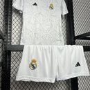 Kit Infantil Real Madrid Pré Treino 24/25 - Lançamento Adidas