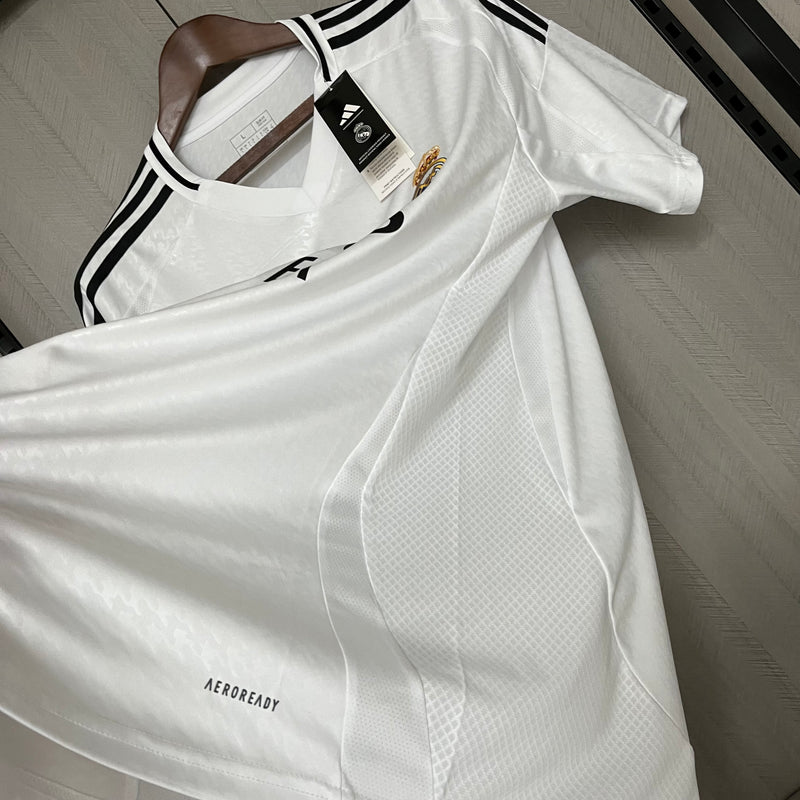 Camisa Real Madrid Home 24/25- Adidas Torcedor Masculina Lançamento