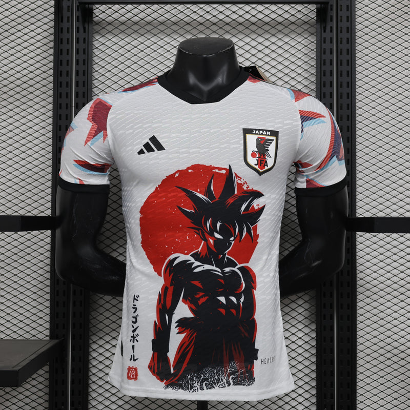 Camisa Japão Anime Goku White 24/25 - Versão Jogador