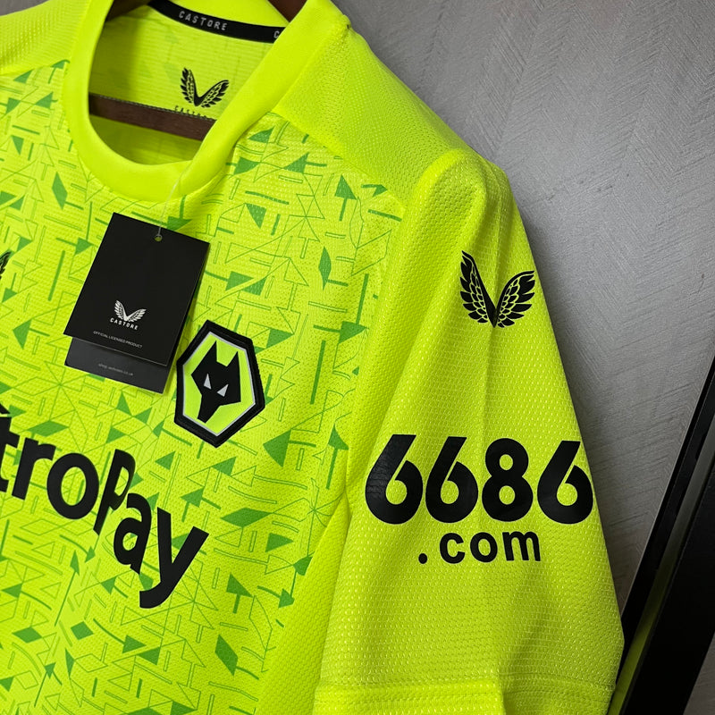 Camisa Wolves Goleiro Verde 24/25 - Lançamento