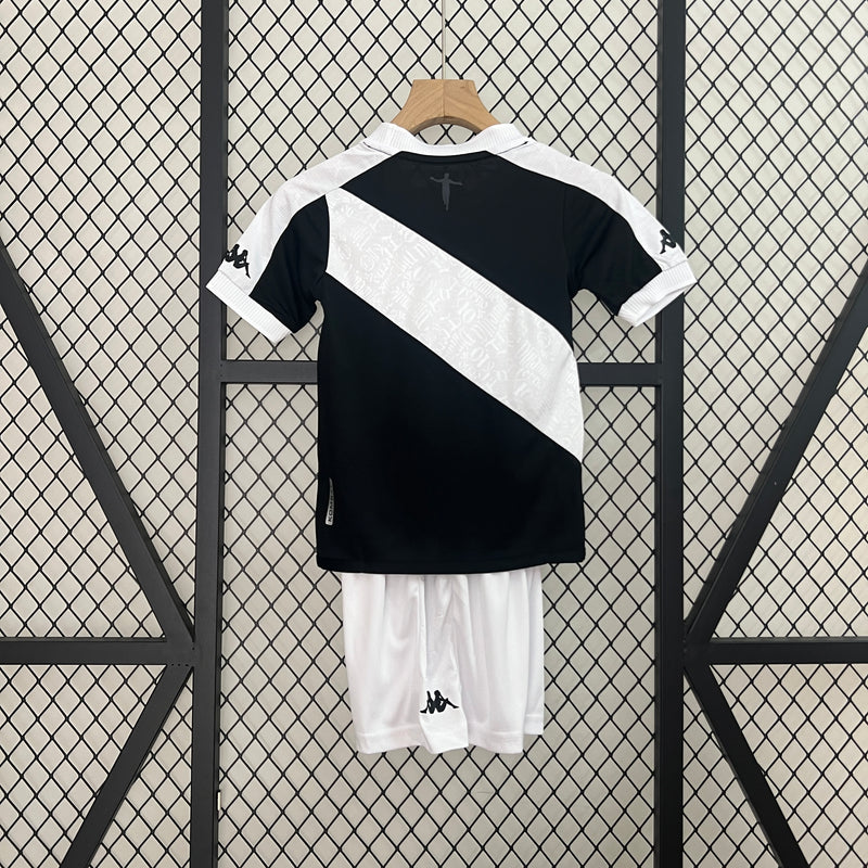 Kit Infantil Vasco Roberto Dinamite 24/25 - Kappa Lançamento