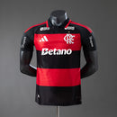Camisa Flamengo Home 26/27 - Adidas Jogador Masculina Com Patrocinadores