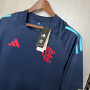 Camisa Flamengo Treino Azul Marinho 25/26 - Adidas Lançamento