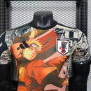 Camisa Japão Anime Naruto 25/26- Versão Jogador Lançamento