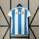 Argentina Home 24/25 Patch Campeão- Adidas Torcedor Masculina Lançamento
