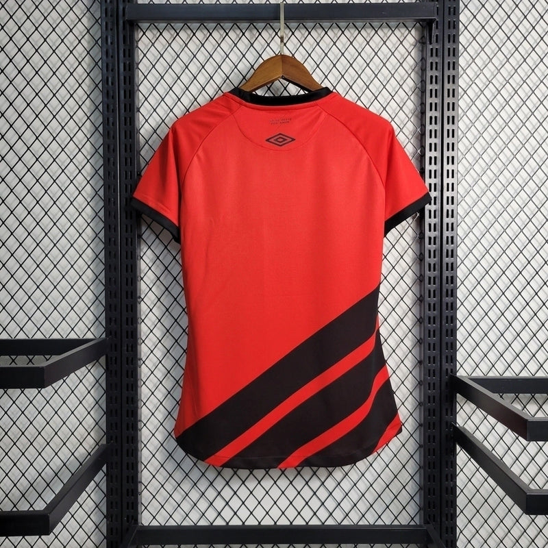 Camisa Athletico Paranaense Home 23/24 - Umbro Feminina - Lançamento