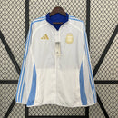 Jaqueta Corta Vento Argentina 2024 Dupla Face Adidas Masculina
