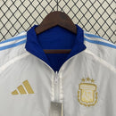 Jaqueta Corta Vento Argentina 2024 Dupla Face Adidas Masculina