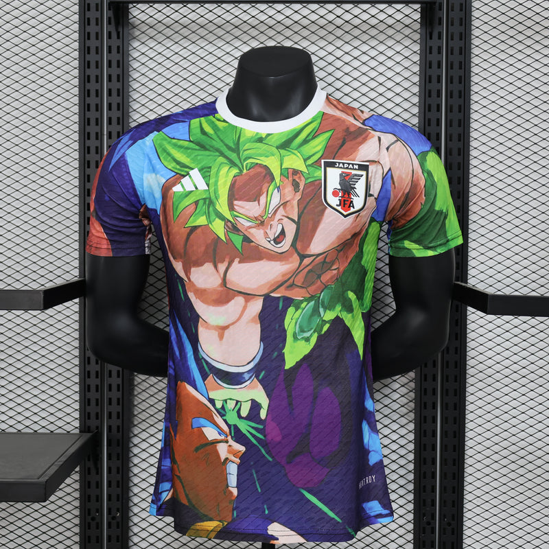 Camisa Japão Anime DBZ Especial 24/25 - Versão Jogador