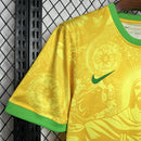 Camisa Brasil Especial Cristo Redentor Amarela II 24/25 - Nike Lançamento