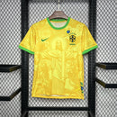 Camisa Brasil Especial Cristo Redentor Amarela II 24/25 - Nike Lançamento