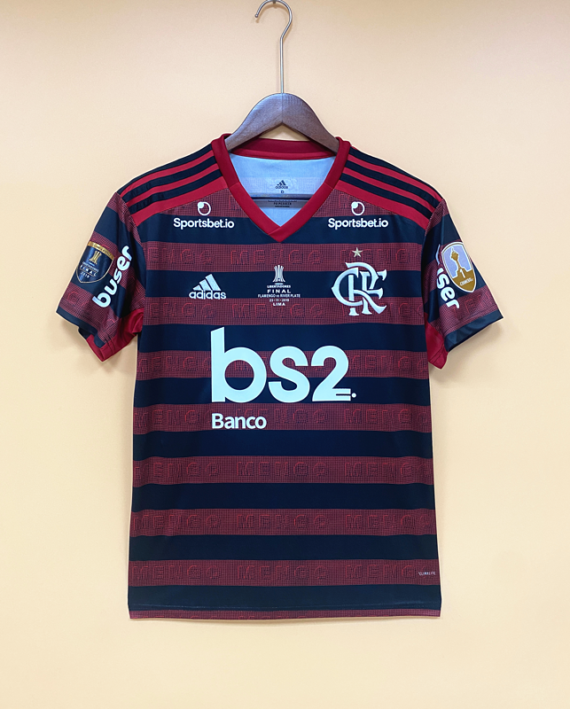 Camisa Flamengo Edição Final Libertadores 2019 - Versão Retrô