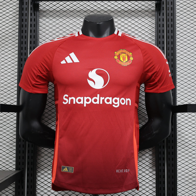 Camisa Manchester United 24/25 - Adidas Jogador Lançamento