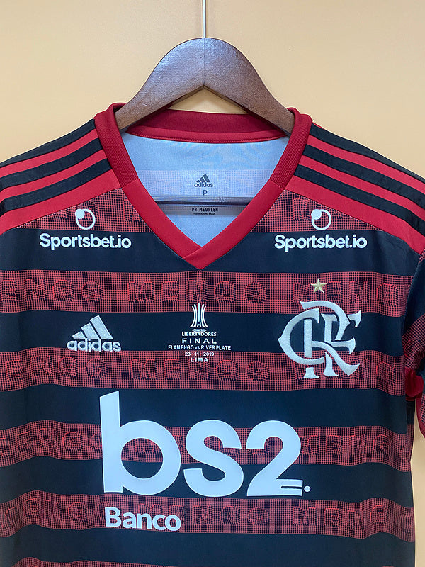 Camisa Flamengo Edição Final Libertadores 2019 - Versão Retrô