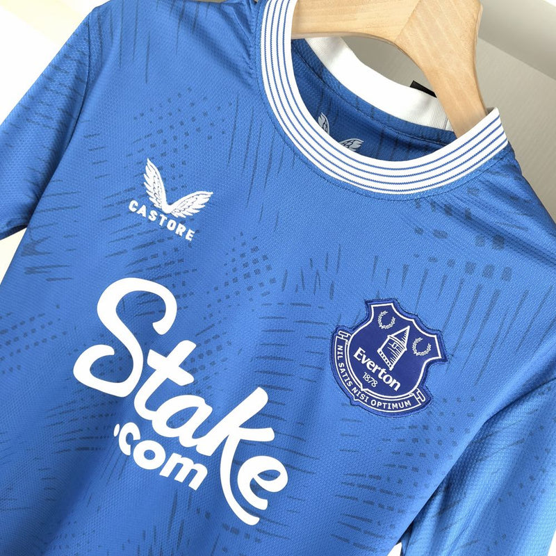 Camisa Everton Home 24/25 - Castore Torcedor Masculina - Lançamento