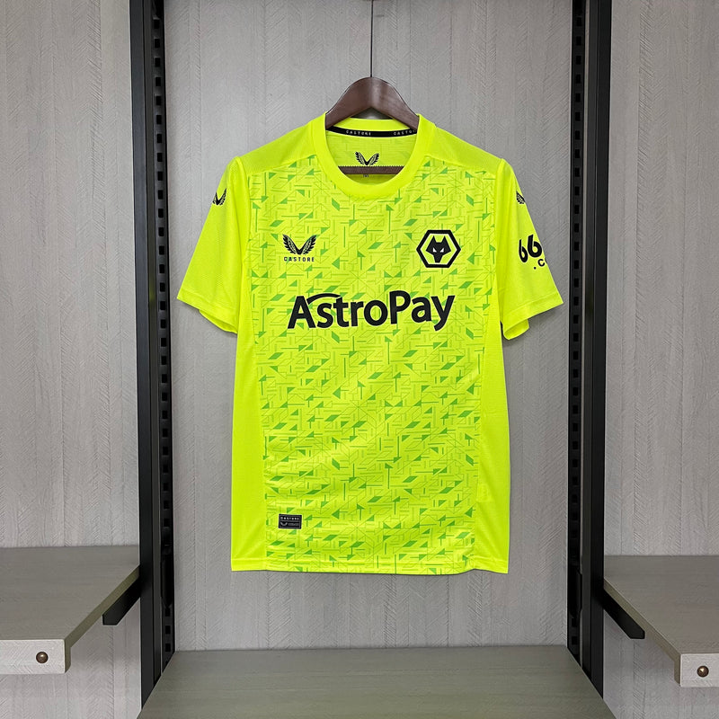 Camisa Wolves Goleiro Verde 24/25 - Lançamento