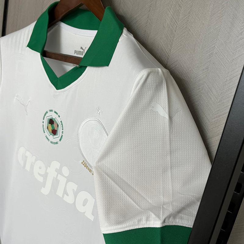 Camisa Palmeiras Especial White 24/25 - Puma Torcedor Masculina Lançamento