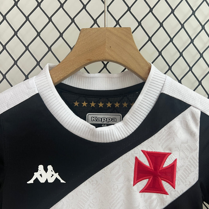 Kit Infantil Vasco Roberto Dinamite 24/25 - Kappa Lançamento