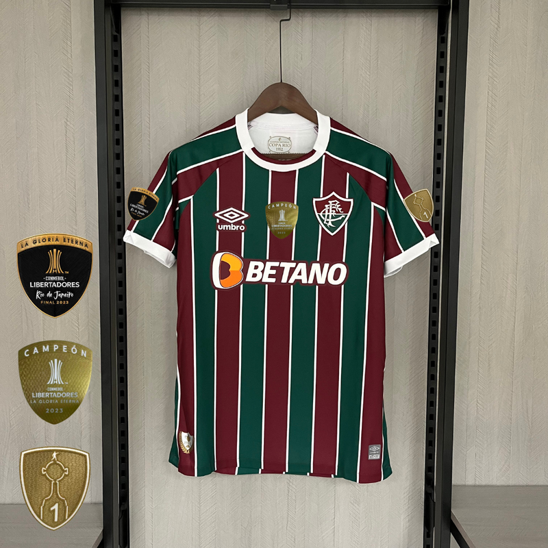 Camisa Fluminense Home 23/24 - Versão Campeão - Lançamento