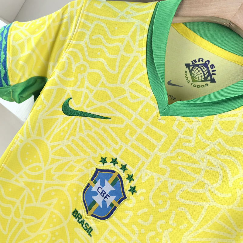 Camisa Brasil Home 24/25 - Nike Torcedor Feminina