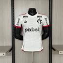 Camisa Flamengo Away 24/25 Patrocinadores - Adidas Jogador Masculina