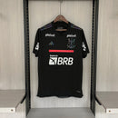 Camisa Flamengo Third Black 23/24 - Com Patrocinadores - Lançamento