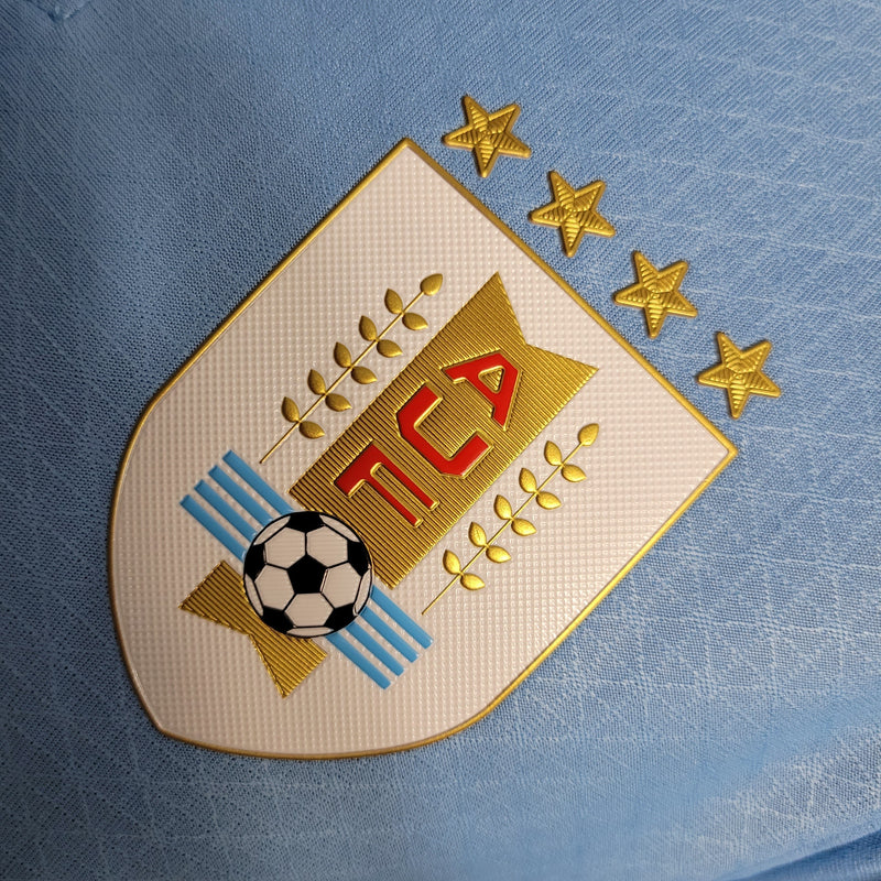 Camisa Uruguai Titular 22/23 - Versão Jogador