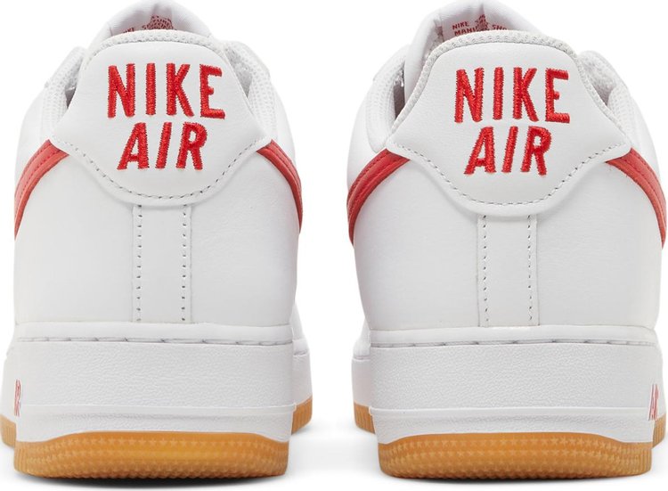 Nike Air Force 1 Low 'Color of the Month - White University Red'