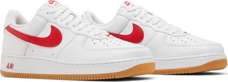 Nike Air Force 1 Low 'Color of the Month - White University Red'