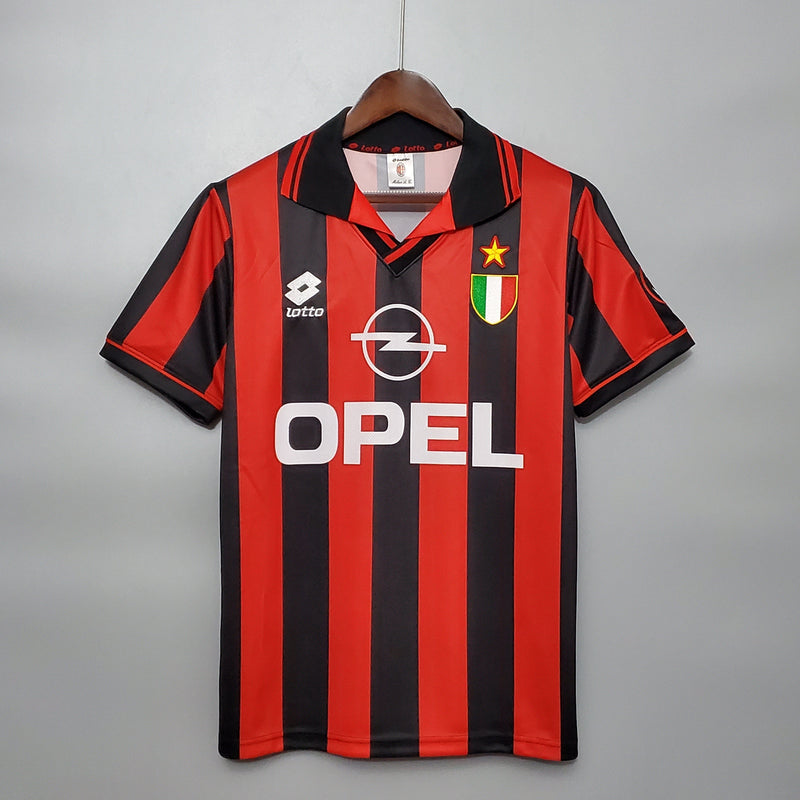 Camisa Milan Titular 96/97 - Versão Retro