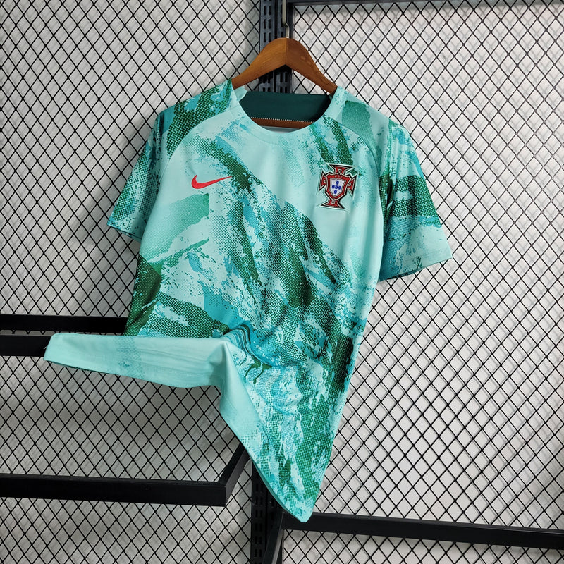 Camisa Portugal Treino 23/24 - Nike Torcedor Masculina