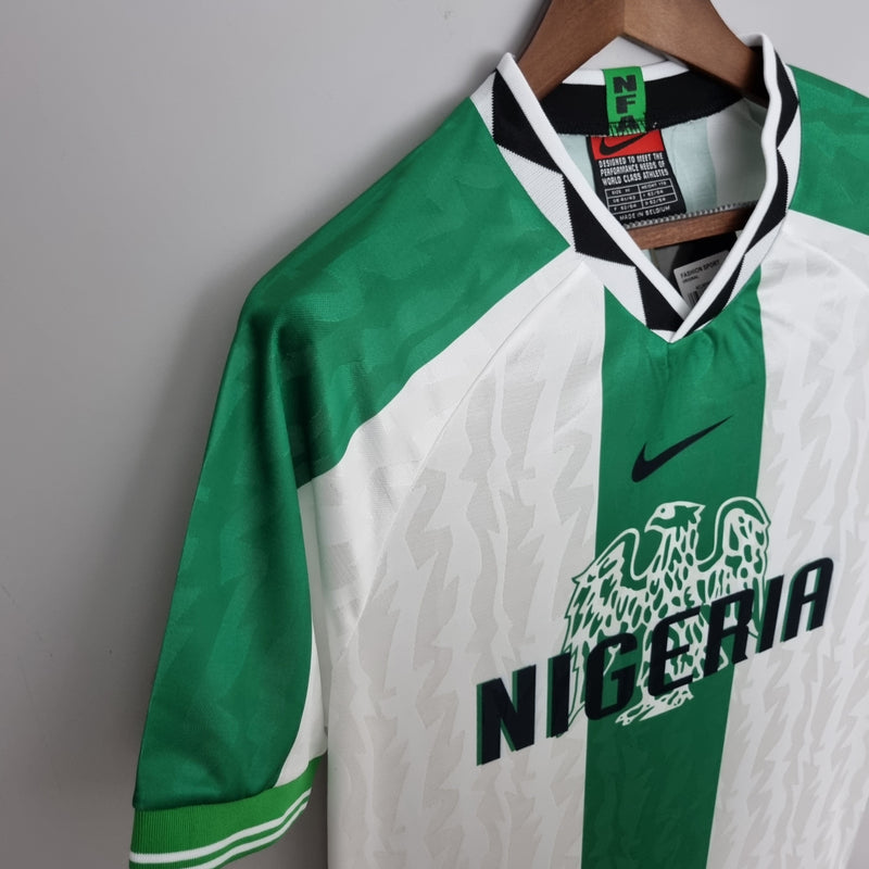Camisa Nigéria Reserva 1996 - Versão Retro
