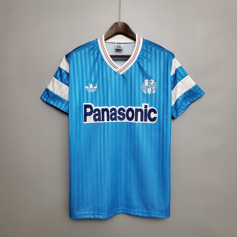 Camisa Olympique de Marseille Reserva 90/91 - Versão Retro