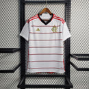 Camisa Flamengo Fora Branca 23/24 - Adidas Torcedor Masculina