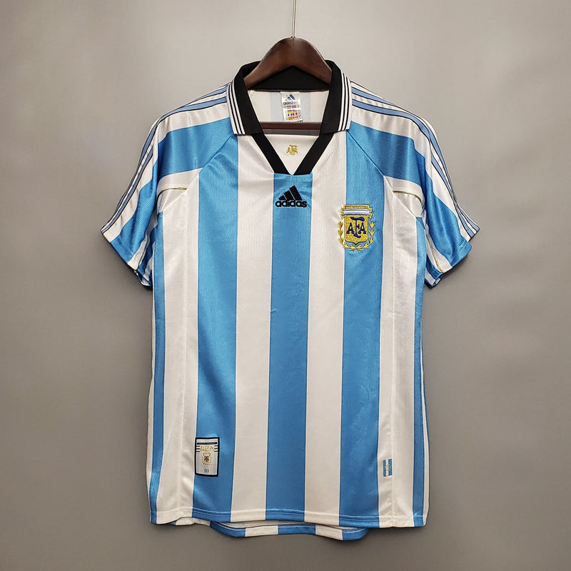 Camisa Argentina Titular 1998 - Versão Retro